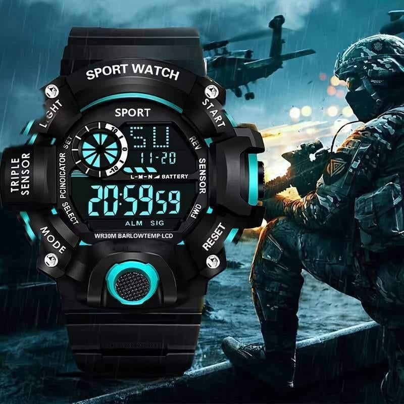 Sport watch, Ophalen, Nieuw, Zwart, Android