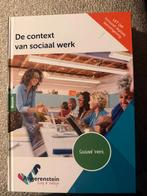 schoolboeken sociaal werk, Boeken, Schoolboeken, Overige vakken, Zo goed als nieuw, Angerenstein, Ophalen