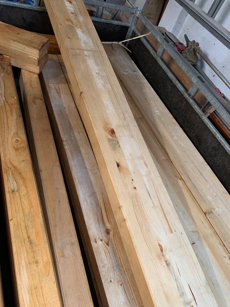 Balken (kopmaat in cm 8x16 8x20 en 8x30), Ophalen, Zo goed als nieuw, 180 tot 250 cm, Balken