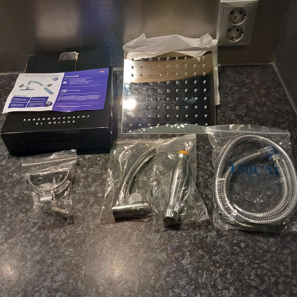Te koop regendouche XL Deluxe Nieuw, Ophalen of Verzenden, Nieuw