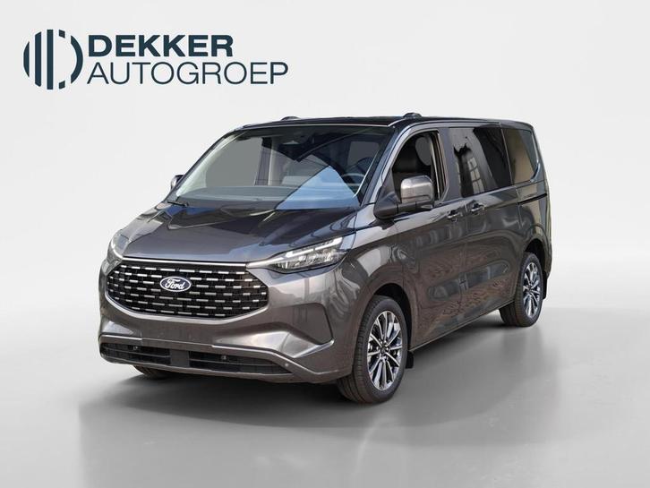Ford Tourneo Custom 340 2.5 PHEV L1H1 Titanium X - UIT VOORR, Auto's, Ford, Bedrijf, Te koop, Overige modellen, 360° camera, ABS