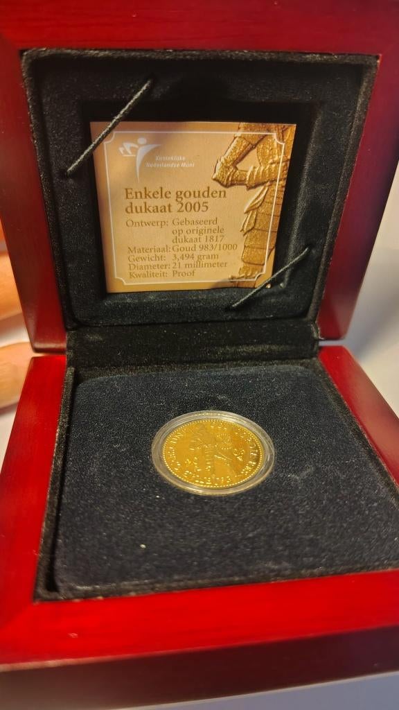 Gouden Dukaat 2005, Ophalen of Verzenden, Koningin Beatrix, Overige waardes, Goud