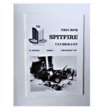 triumph spitfire clubblad nr.1 uit 1988, Ophalen of Verzenden, Zo goed als nieuw, Overige merken, TSC