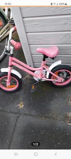 Roze kinderfiets Amigo, 16 inch, Ophalen of Verzenden, Gebruikt, 16 tot 20 inch, Amigo