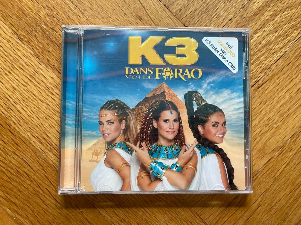 K3 Dans van de Farao CD met bonus DVD, Ophalen of Verzenden, Gebruikt, Muziek, 3 tot 5 jaar