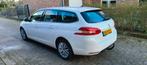 Peugeot 308 SW 2018, Carplay, Airco, Trekhaak, Facelift NAP, Voorwielaandrijving, Stof, 4 cilinders, Wit