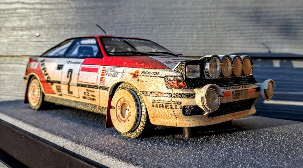 Top Marques 1:18 1991 Toyota Celica 165 MC Ltd.150 pc., Ophalen of Verzenden, Zo goed als nieuw, Overige merken