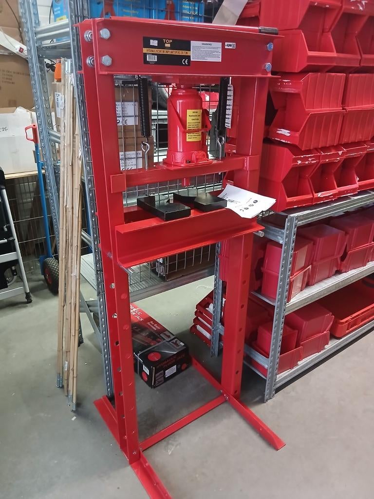 Nieuwe Werkplaatspers 20 Ton - Hydraulische Pers, Ophalen of Verzenden