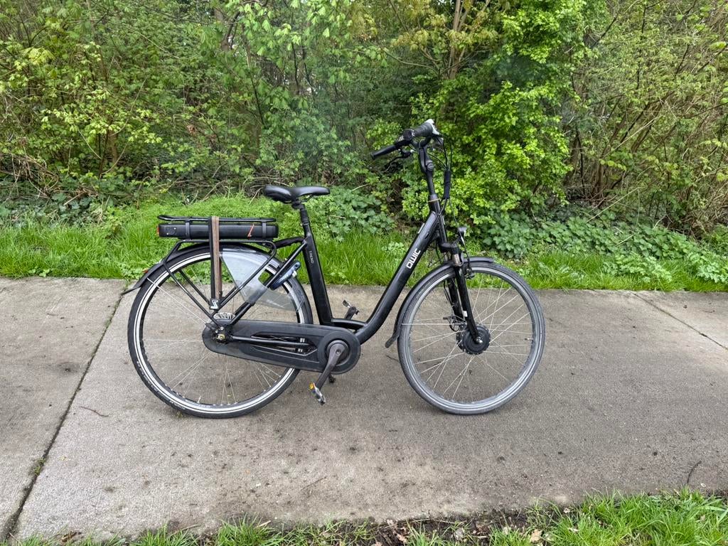 Qwic trend T-fn7 elektrische damesfiets lage kilometerstand, Fietsen en Brommers, Gebruikt, Velgrem, Versnellingen, 56 cm of meer