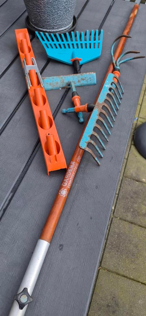 Gardena combi tuingereedschap gereedschap, Ophalen