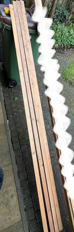 Houten balken 270cm lang, Tuin en Terras, Palen, Balken en Planken, Ophalen, Zo goed als nieuw, 250 cm of meer, Balken