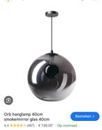 Hanglamp bol, Huis en Inrichting, Ophalen, Zo goed als nieuw, Glas, 75 cm of meer