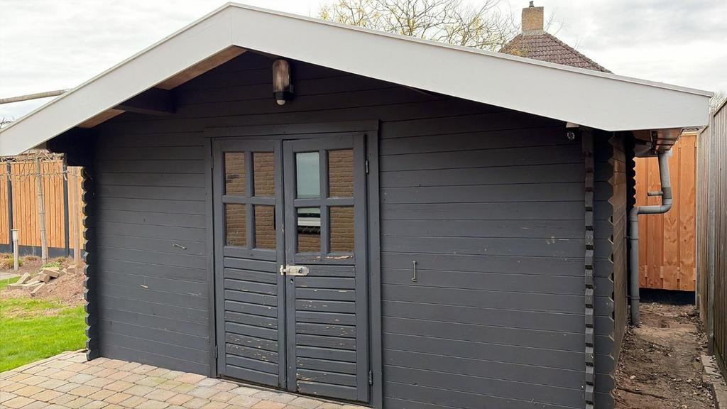 Tuinhuis schuurtje blokhut berging, Ophalen of Verzenden, Gebruikt