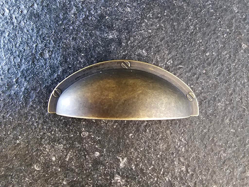 Brons kleurige handgrepen kelk model 2 x Nieuw, Ophalen of Verzenden, Nieuw, Metaal, Overige typen