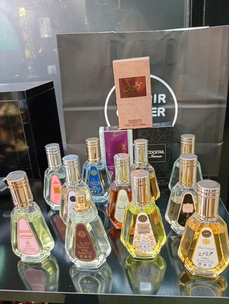 Diverse parfumflesjes, verschillende geuren, Ophalen of Verzenden, Nieuw