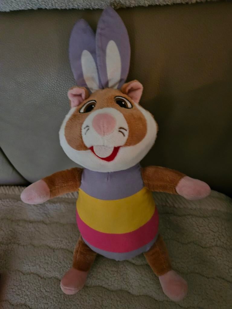 Knuffel hamster Paashaas, Ophalen of Verzenden, Zo goed als nieuw, Overige typen
