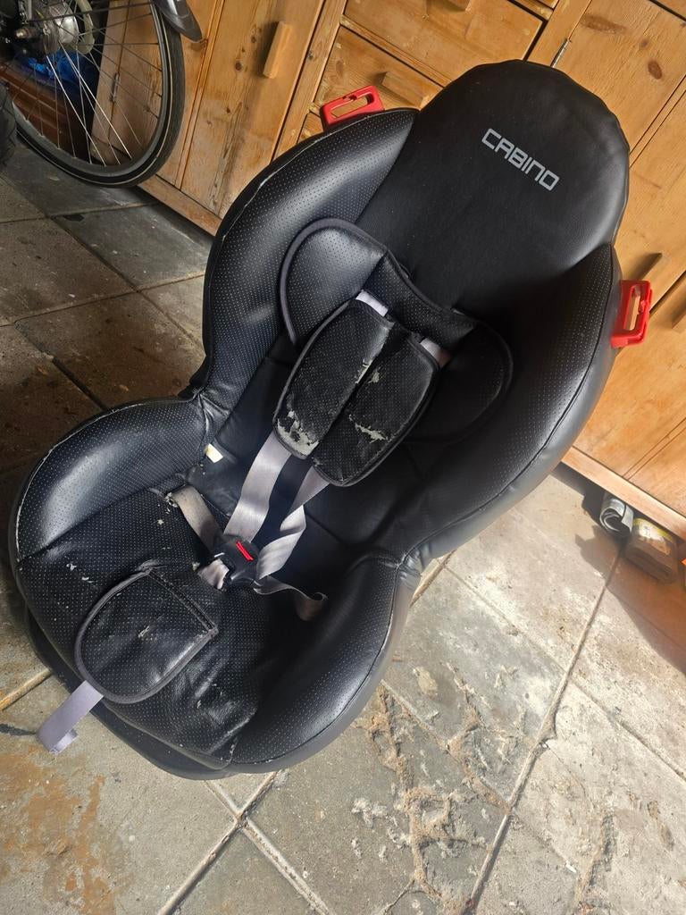 Cabino Autostoel Zwart, Overige merken, 9 t/m 18 kg, Ophalen of Verzenden, Gebruikt