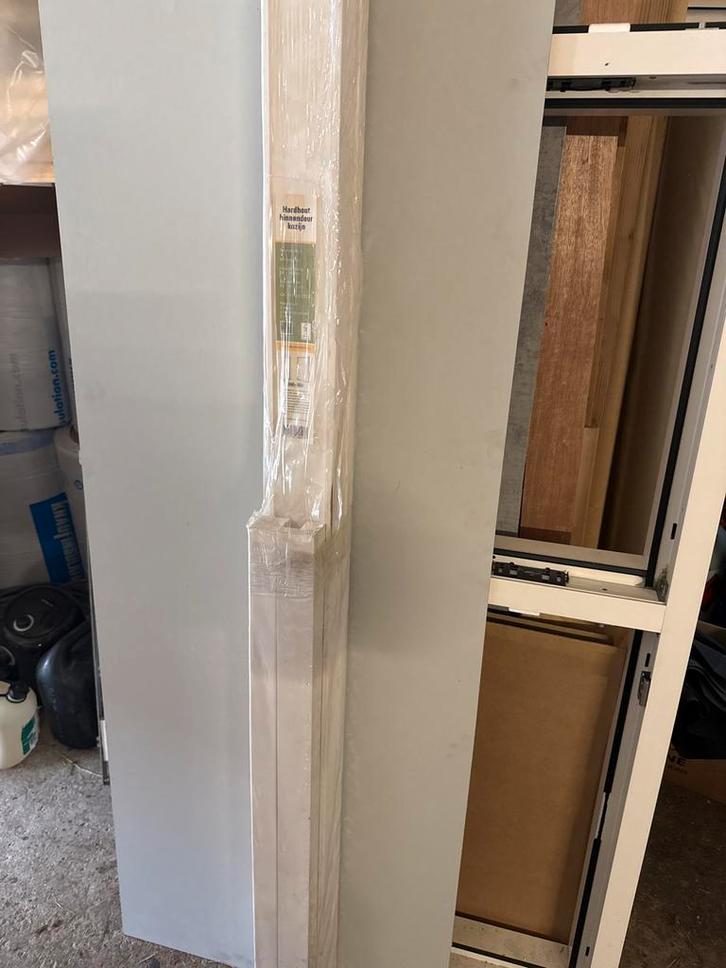 Hardhouten Binnendeur Kozijn - Nieuw in Verpakking, Doe-het-zelf en Verbouw, Deuren en Horren, Nieuw, Binnendeur, 215 cm of meer