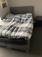 Alta boxspring 140x200 6-delig Antracietgrijs, Huis en Inrichting, Slaapkamer | Complete slaapkamers, Ophalen, Gebruikt, Tweepersoons