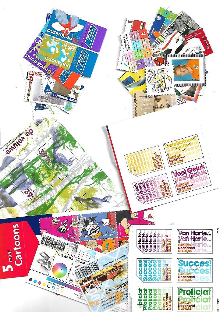 € 500 Frankeerwaarde HALEN en € 200 betalen = 60% korting, Postzegels en Munten, Postzegels | Nederland, Ophalen of Verzenden