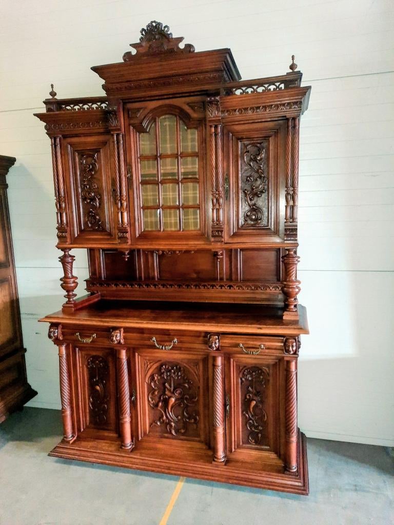 Antieke Franse buffetkast, Antiek en Kunst, Antiek | Meubels | Kasten, Ophalen
