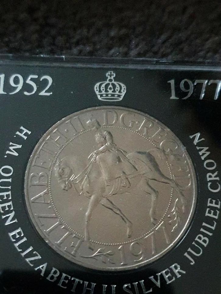 koningin Elizabeth II herdenkingskroon munt, Postzegels en Munten, Munten | Europa | Euromunten, Losse munt, Overige waardes, Ierland