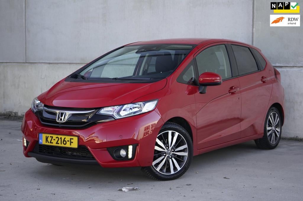 Honda Jazz 1.3 i-VTEC Elegance, Camera, Navi, Trekhaak, NAP, Auto's, Honda, Gebruikt, 4 cilinders, 1070 kg, 49 €/maand