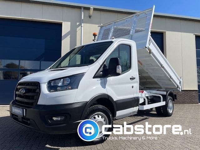 Ford TRANSIT P350 2.0 EcoBlue 170 Pk Euro 6 - Kipper - HANDG, Auto's, Euro 6, 4 cilinders, Bedrijf, 170 pk
