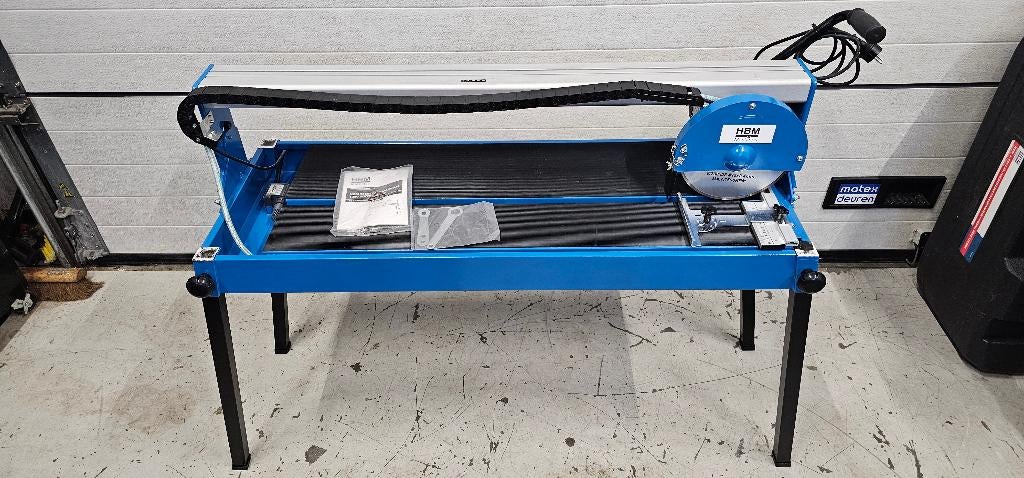HBM Tegelzaagmachine - Tegelsnijder - 920 mm.- 1200 Watt