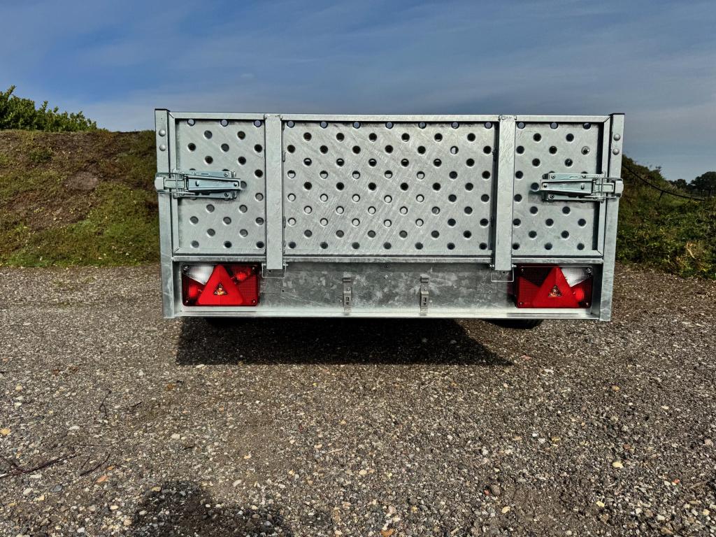 NIEUW Saris McAlu aanhangwagen Kantelbaar + Laadklep, Saris aanhanhangwagens, Nieuw, Niet ingevuld, Metaalweg Hapert