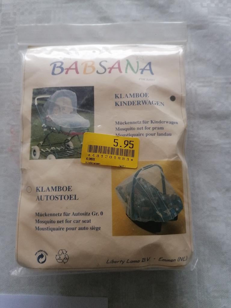 Nieuwe Babysana klamboe voor kinderwagen/autostoel, Ophalen of Verzenden, Nieuw