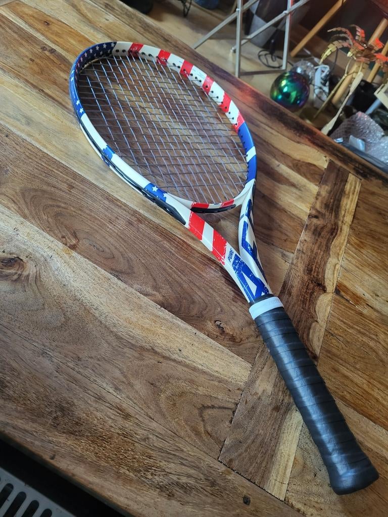 Babolat Pure Aero USA Tennisracket L3, Sport en Fitness, Tennis, Ophalen of Verzenden, Zo goed als nieuw, Racket, L3