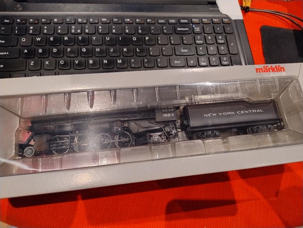 Märklin 37978 New York Central Light Mikado mfx, Ophalen, Wisselstroom, Locomotief, Zo goed als nieuw