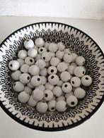 100 Witte houten kralen voor sieraden of decoratie, Ophalen, Nieuw, Kraal