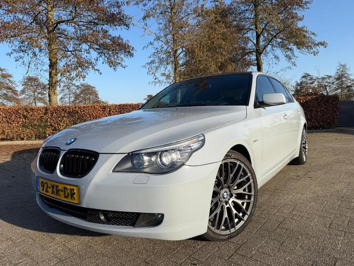 BMW 550i E60 V8 – 367 PK – Origineel Nederlands, Auto's, BMW, Particulier, 5-Serie, ABS, Achteruitrijcamera, Airbags, Airconditioning