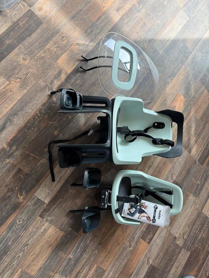 Bobike go fiets stoeltjes, Fietsen en Brommers, Fietsaccessoires | Fietsstoeltjes, Zo goed als nieuw, Ophalen of Verzenden