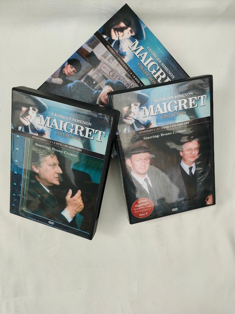 Maigret TV serie, Cd's en Dvd's, Dvd's | Tv en Series, Alle leeftijden, Ophalen of Verzenden, Gebruikt, Boxset
