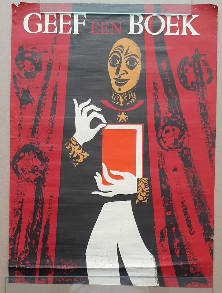 1956 Geef een boek - Willem Jacob Rozendaal, Boeken, Boekenweekgeschenken, Gelezen, Ophalen of Verzenden