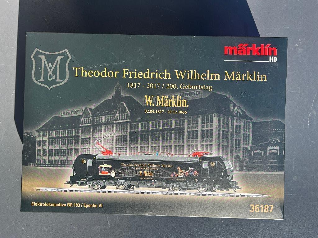 Marklin H0 36187 OVP BR 193 "Vectron", 200e FWM Marklin, Wisselstroom, Locomotief, Nieuw, Ophalen of Verzenden