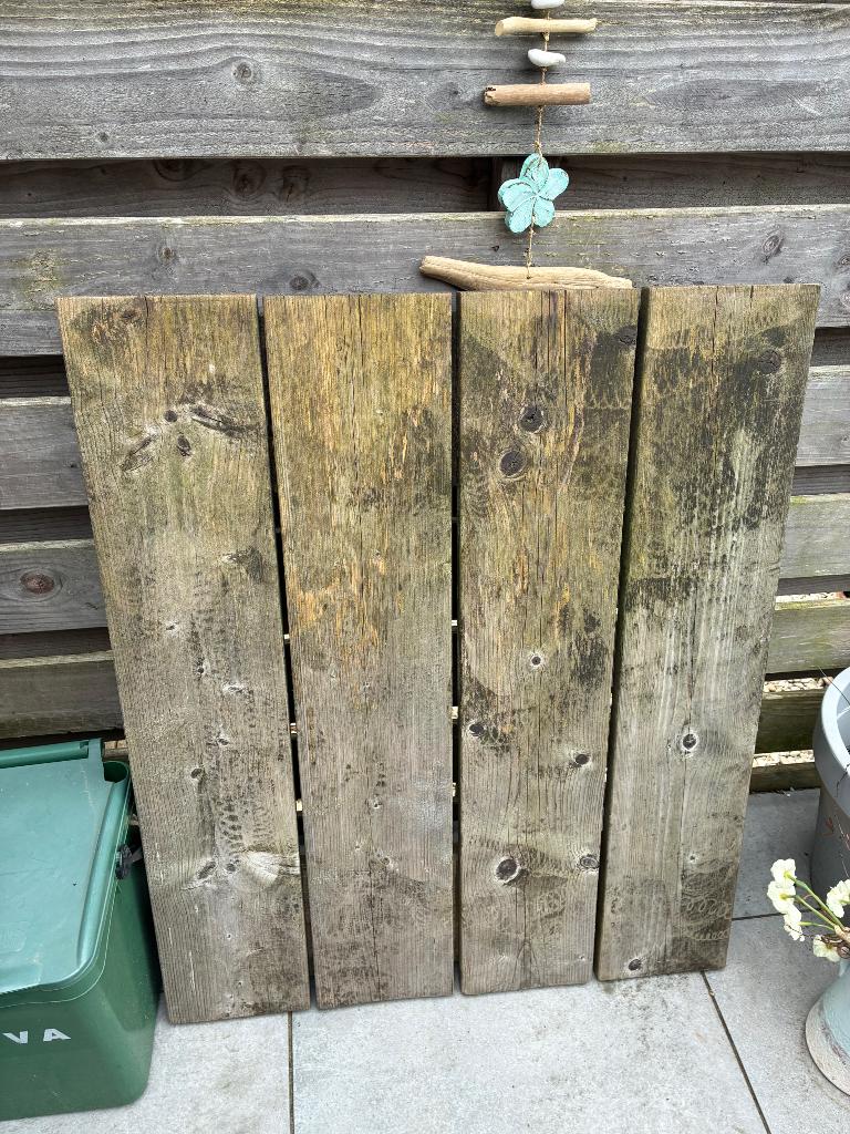 Tuinplanken/ tafel, Ophalen, Minder dan 3 meter, Hout, 1 tot 2 meter
