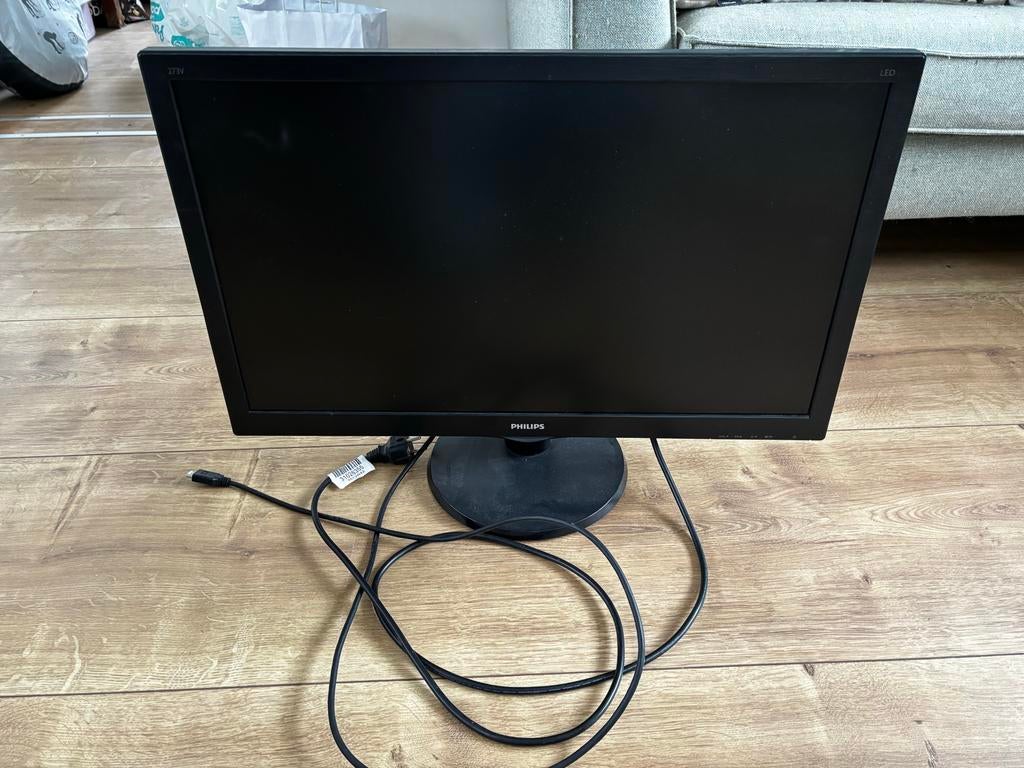 Philips 27 inch HD Monitor - Type 273V, Computers en Software, Monitoren, Ophalen, Gebruikt, IPS, In hoogte verstelbaar