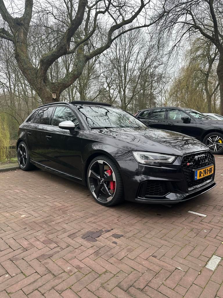 Audi RS3 2.5 Tfsi 485pk Quattro S Tronic 2019 Zwart, Automaat, Zwart, RS3, 1505 kg