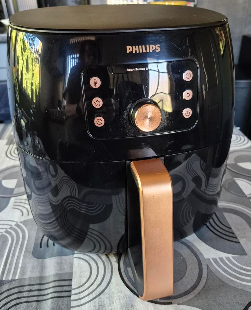 Philips Airfryer XXL met pizzarek - Gebruikt, Witgoed en Apparatuur, Airfryers, Ophalen of Verzenden