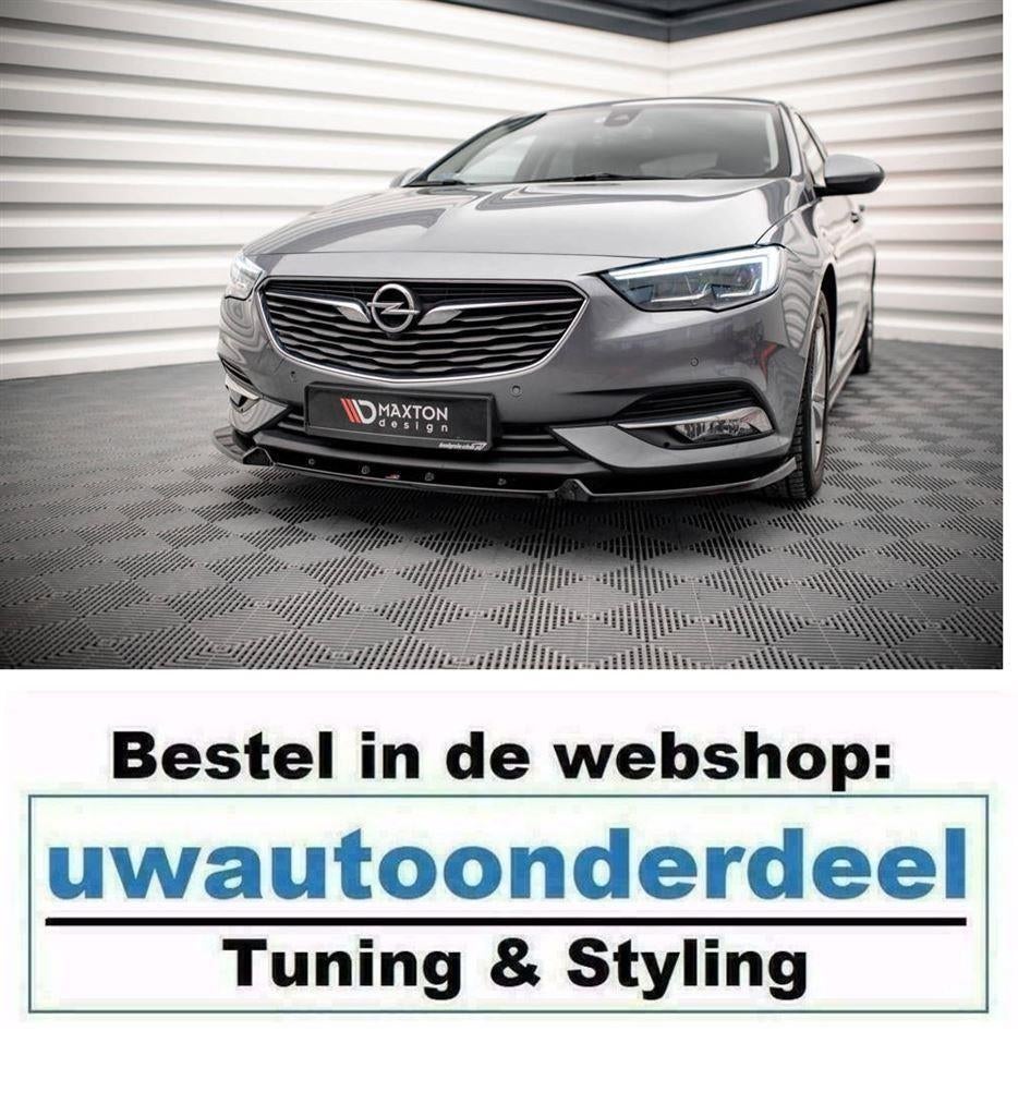 Maxton Design Spoiler Lip Splitter Voor Opel Insignia MK2, Verzenden