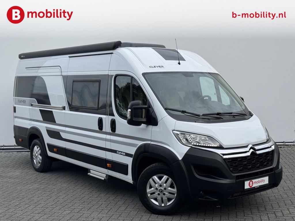 Citroën CLEVER 636 (Pössl 640) BUSCAMPER (bj.2019) | LENGT, Buscamper of Camperbus, Ringverwarming, Pössl, Tot en met 2