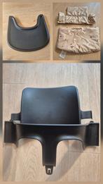 Stokke Tripp Trapp babyset V2 + dienblad + Meyco kussen, Ophalen, Zo goed als nieuw, Meegroeistoel, Afneembaar eetblad