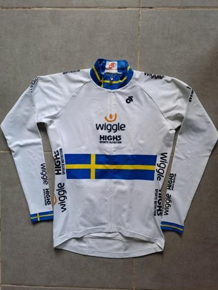 Wielershirt Wiggle High5 2016 Johansson, Fietsen en Brommers, Fietsaccessoires | Fietskleding, Gebruikt, Dames, Bovenkleding, S