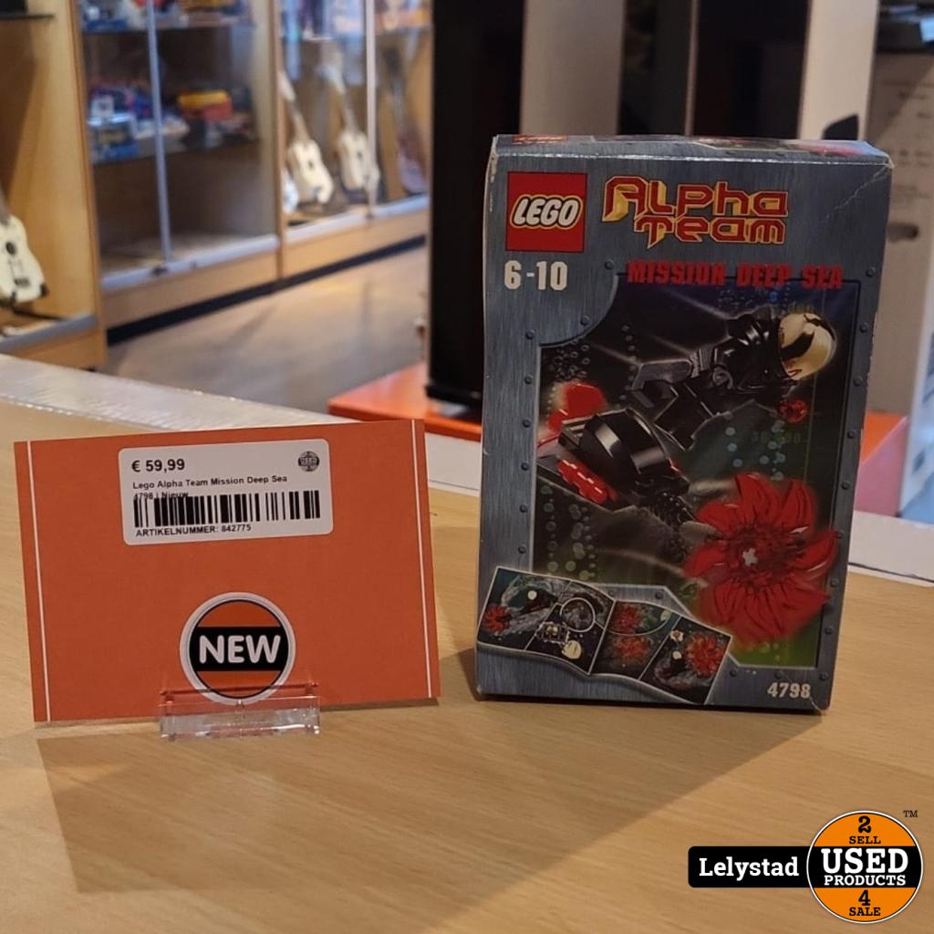 Lego Alpha Team Mission Deep Sea 4798 | Nieuw, Lego, Nieuw, Support@lego.com, LEGO System A/S
Aastvej 1
7190 Billund
Denmark