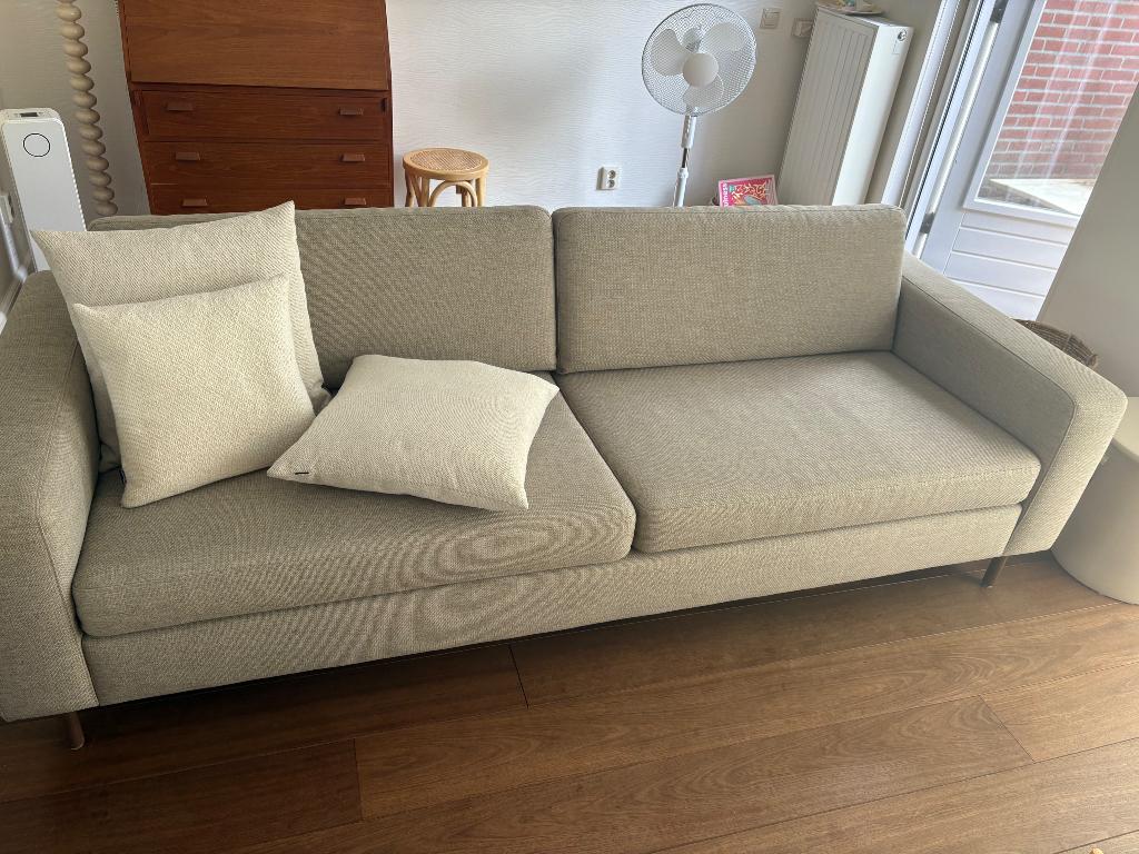 Kussens Bolia, Ophalen of Verzenden, Zo goed als nieuw, Beige, Vierkant