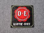 DOUWE EGBERTS EMAILLE RECLAMEBORD, Ophalen, Zo goed als nieuw, Reclamebord